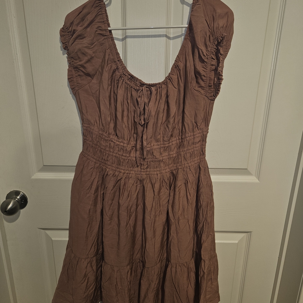 Easel Pink Mini Dress